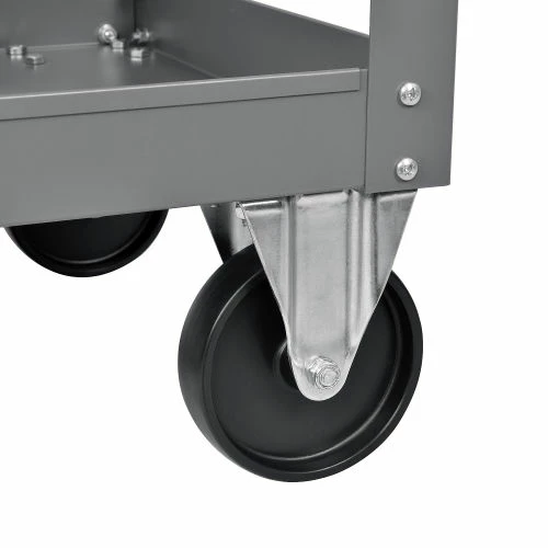 Coupon π Global Industrial Steel Stock Cart w/4 Shelves, 800 lb. Capacity, 30"L x 18"W x 36"H π - Image 11