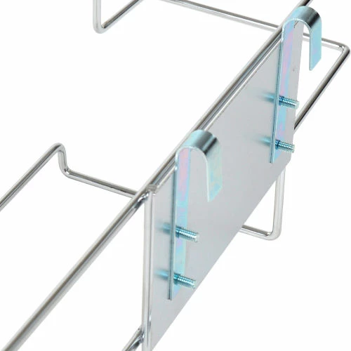 Outlet ⭐ Nexel® Single Glove Box Holder, 11-5/8"L x 3-15/16"W x 4-1/8"H, Chrome ❤️ - Image 3