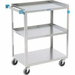 Best reviews of 🤩 Lakeside® Steel Utility Cart w/3 Shelves, 300 lb. Capacity, 27-1/2"L x 16-1/4"W x 32-1/8"H 💯