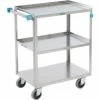 Discount ⭐ Lakeside® Steel Utility Cart w/3 Shelves, 500 lb. Capacity, 27-5/8"L x 16-3/4"W x 32"H ✨
