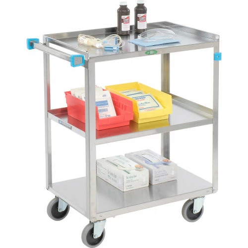 Discount ⭐ Lakeside® Steel Utility Cart w/3 Shelves, 500 lb. Capacity, 27-5/8"L x 16-3/4"W x 32"H ✨ - Image 3