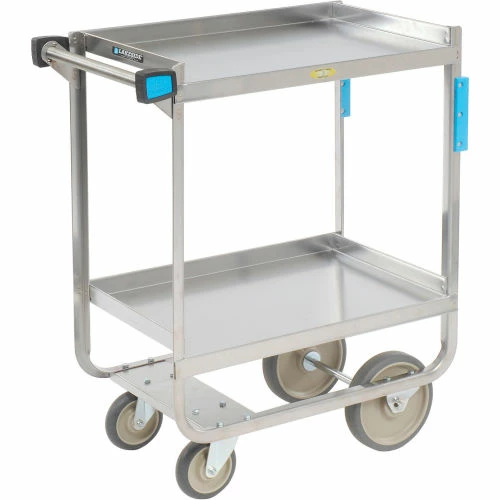 Promo ✔️ Lakeside® Steel Utility Cart w/2 Shelves, 700 lb. Cap, 35-1/2"L x 19-3/8"W x 35-1/2"H ⌛ - Image 17