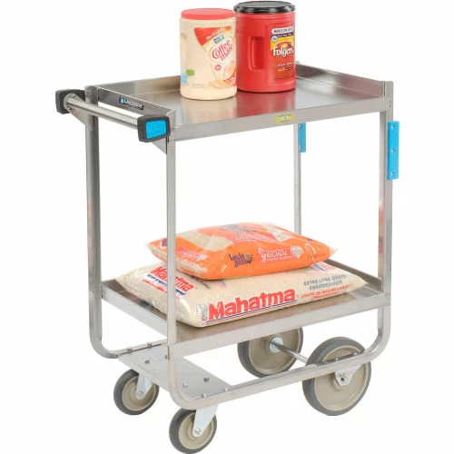 Best reviews of 🎉 Lakeside® Steel Utility Cart w/2 Shelves, 700 lb. Capacity, 30"L x 16-1/4"W x 34-1/4"H 🛒 - Image 3