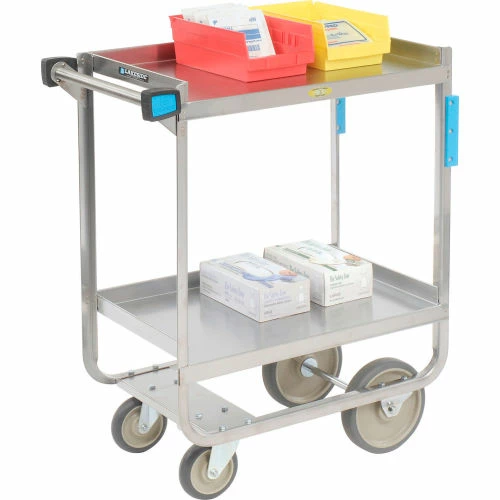 Deals ⭐ Lakeside® Steel Utility Cart w/3 Shelves, 700 lb. Cap, 34-1/4"L x 16-1/4"W x 34-1/4"H 🧨 - Image 20