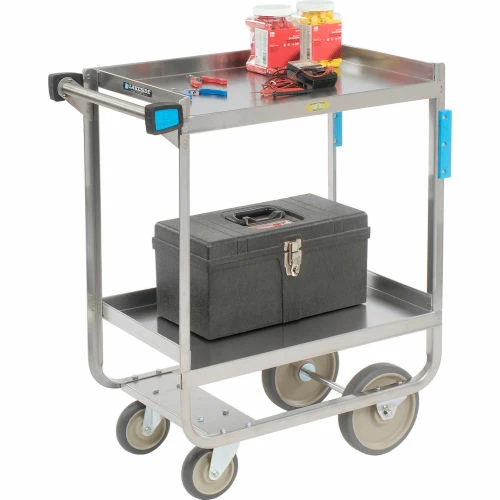 Deals ⭐ Lakeside® Steel Utility Cart w/3 Shelves, 700 lb. Cap, 34-1/4"L x 16-1/4"W x 34-1/4"H 🧨 - Image 21