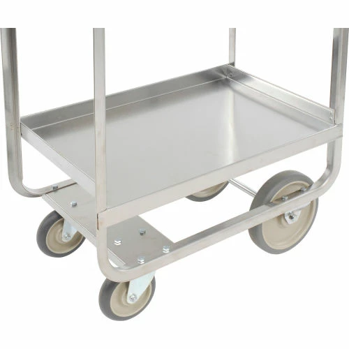 Best reviews of 🎉 Lakeside® Steel Utility Cart w/2 Shelves, 700 lb. Capacity, 30"L x 16-1/4"W x 34-1/4"H 🛒 - Image 8