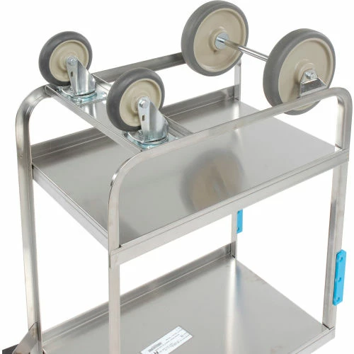Promo ✔️ Lakeside® Steel Utility Cart w/2 Shelves, 700 lb. Cap, 35-1/2"L x 19-3/8"W x 35-1/2"H ⌛ - Image 26