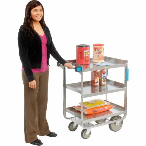 Wholesale 😍 Lakeside® Steel Utility Cart w/3 Shelves, 700 lb. Cap, 35-1/2"L x 19-3/8"W x 35-1/2"H 🥰 - Image 19