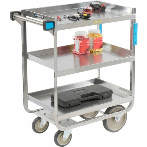 Wholesale 😍 Lakeside® Steel Utility Cart w/3 Shelves, 700 lb. Cap, 35-1/2"L x 19-3/8"W x 35-1/2"H 🥰 - Image 22