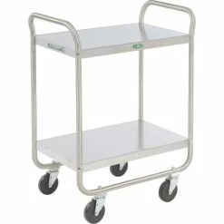 Top 10 🔔 Lakeside® Steel Utility Cart w/2 Shelves, 500 lb. Capacity, 30"L x 20"W x 35-3/4"H 👍