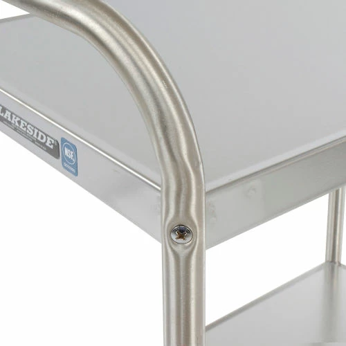 Cheapest 💯 Lakeside® Steel Utility Cart w/2 Shelves, 500 lb. Capacity, 36"L x 22"W x 40-5/8"H 🔥 - Image 9