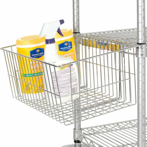 Cheap 💯 Nexelate® Curbside Cart w/3 Shelves & Polyurethane Casters, 48"L x 18"W x 40"H ❤️ - Image 4