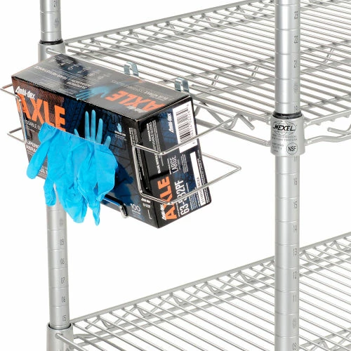 Best deal 🎉 Nexelate® Curbside Cart w/3 Shelves & Pneumatic Casters, 48"L x 18"W x 43"H 😉 - Image 6