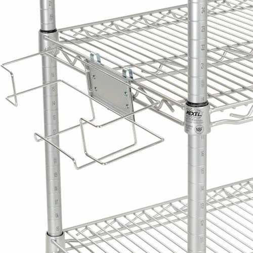 Best deal 🎉 Nexelate® Curbside Cart w/3 Shelves & Pneumatic Casters, 48"L x 18"W x 43"H 😉 - Image 7