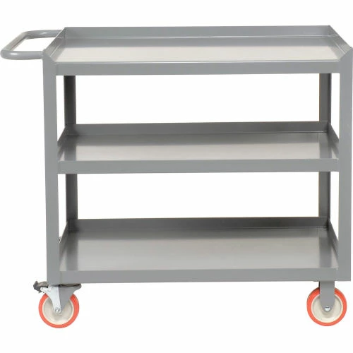 Best Pirce β¨ Little Giant® Mobile Workstation w/3 Shelves, 1200 lb. Capacity, 48"L x 24"W x 34"H, Gray π - Image 5