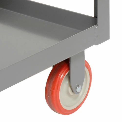 Best Pirce β¨ Little Giant® Mobile Workstation w/3 Shelves, 1200 lb. Capacity, 48"L x 24"W x 34"H, Gray π - Image 11