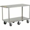 Deals ✔️ Little Giant® Shelf Truck w/2 Shelves, 3600 lb. Capacity, 53-1/2"L x 30"W x 36"H, Gray 💯
