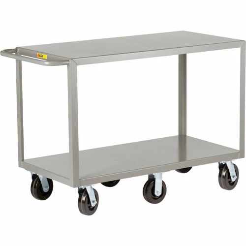 Deals βοΈ Little Giant® Shelf Truck w/2 Shelves, 3600 lb. Capacity, 53-1/2"L x 30"W x 36"H, Gray π―