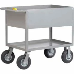 Brand new ❤️ Little Giant® Cushion Load Truck w/12" Deep Shelf, 1200 lb. Capacity, 36"L x 24"W x 36"H, Gray ⭐