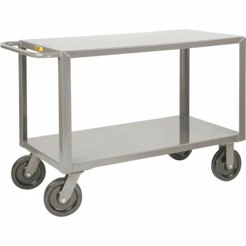 Cheapest π Little Giant® Shelf Truck w/2 Shelves, 5000 lb. Capacity, 41-1/2"L x 24"W x 36"H, Gray π