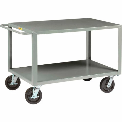 Best deal β Little Giant® Shelf Truck w/2 Shelves & Wheel Brakes, 5000 lb. Cap, 65-1/2"L x 30"W x 36"H π
