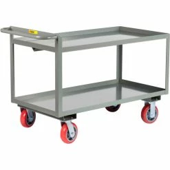 Brand new ✨ Little Giant® Steel Shelf Truck w/2 Lip Shelves, 3600 lb. Capacity, 66"L x 30"W x 34"H 🔔