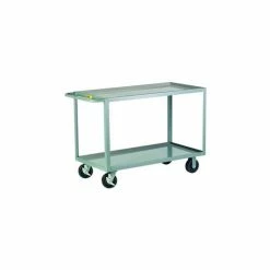 New 😉 Little Giant® Welded Shelf Truck w/2 Lip Shelves, 3600 lb. Capacity, 60"L x 30"W x 36"H, Gray 🎁