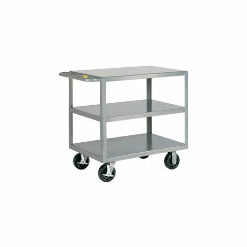 Budget π Little Giant® Welded Shelf Truck w/3 Shelves, 3600 lb. Capacity, 60"L x 30"W x 36"H, Gray β¨