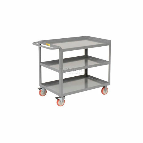 Best Pirce β¨ Little Giant® Mobile Workstation w/3 Shelves, 1200 lb. Capacity, 48"L x 24"W x 34"H, Gray π - Image 12
