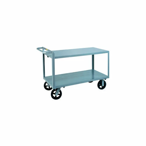 Best Pirce π₯° Little Giant® Merchandise Cart w/Flush Shelves, 2400 lb. Capacity, 60"L x 30"W x 36"H, Gray π