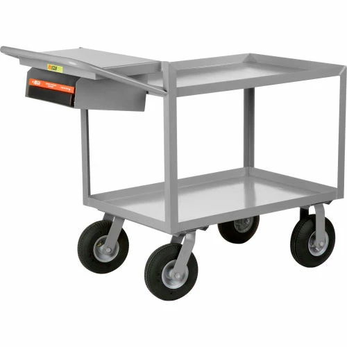 Best deal βοΈ Little Giant® Instrument Cart w/Lip Shelves, 1200 lb. Capacity, 36"L x 24"W x 34"H, Gray π