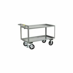Brand new 🤩 Little Giant® Merchandise Cart w/Tray Shelves & Floor Lock, 2400 lb. Cap, 48"L x 30"W x 36"H 🎉
