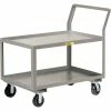 Buy ✨ Little Giant® Utility Cart w/2 Tray Shelves, 3600 lb. Capacity, 51"L x 24"W x 42"H ✔️