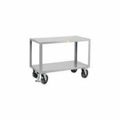 Best reviews of 😀 Little Giant® Mobile Table w/Floor Lock, 5000 lb. Capacity, 72"L x 30"W x 36"H, Gray 🎉