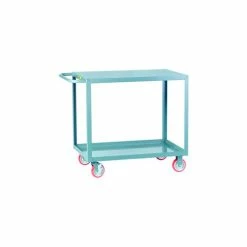 Wholesale ⌛ Little Giant® Service Cart w/2 Flush Shelves, 1200 lb. Capacity, 32"L x 18"W x 35"H, Gray 🎉
