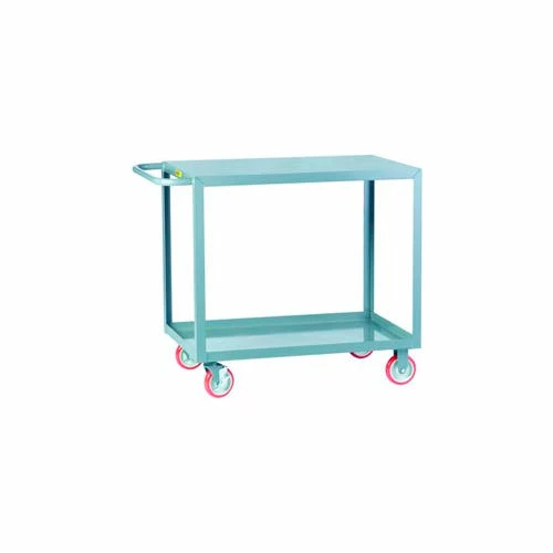 Cheap โ๏ธ Little Giant® Service Cart w/2 Flush Shelves, 1200 lb. Capacity, 48"L x 24"W x 35"H, Gray ๐