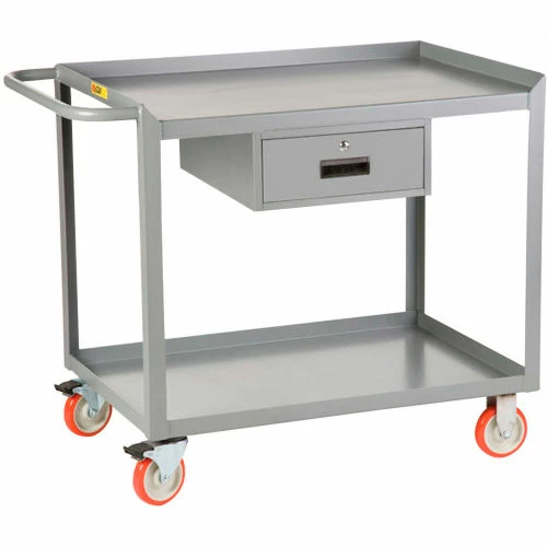 Cheapest π Little Giant® Mobile Workstation w/1 Drawer, 1200 lb. Capacity, 48"L x 24"W x 34"H, Gray π€©