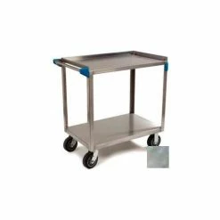 Best Pirce 👍 Carlisle® Steel Utility Cart, 700 lb. Capacity, 35-3/4"L x 21"W x 36"H ⭐
