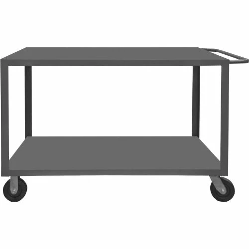 Buy π₯° Durham Mfg.® Utility Cart w/2 Shelves, 4000 lb. Capacity, 54-1/8"L x 36"W x 37-3/8"H, Gray π