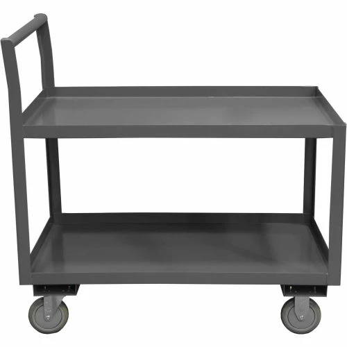 Best Sale 👏 Durham Mfg.® Low Deck Service Cart LDO-2436-2-ALU-95 - All Lips Up 1200 Lb. Capacity 👍