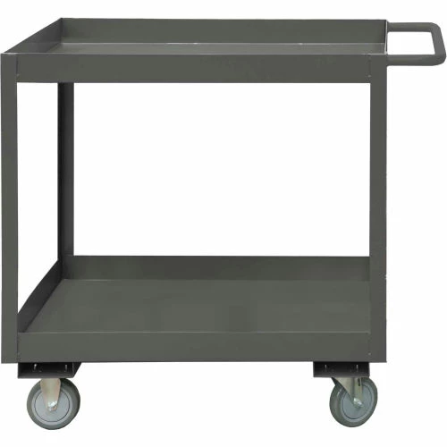 Deals ๐ Durham Mfg.® Deep Shelf Stock Cart RSC3-1830-2-3.6K-95 - 3600 Lb. 2 Shelves Phenolic Wheels โ