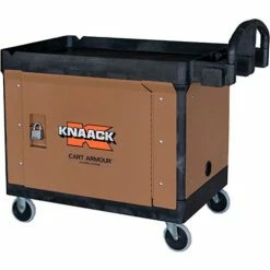 Coupon ❤️ Knaack Security Paneling for Rubbermaid® Model 4520-88 Cart, 36-1/4"L x 23-3/4"W x 3-1/2"H, Tan 🎉