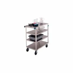 Brand new 💯 Lakeside® Steel Utility Cart w/4 Flush Shelves, 500 lb. Capacity, 35"L x 19-3/8"W x 36-7/8"H 💯