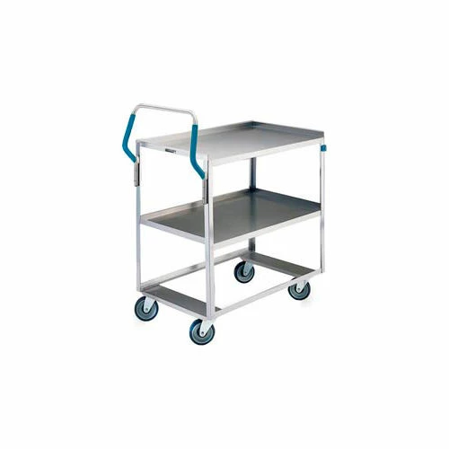Flash Sale ๐คฉ Lakeside® Ergo-One Steel Utility Cart w/3 Shelves, 500 lb. Cap, 28"L x 16-1/2"W x 44-3/8"H ๐
