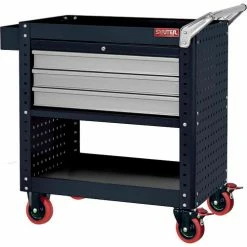 Brand new 🤩 Shuter® Steel Utility Cart, w/3 Higher Drawers, 800 lb. Cap, 34-3/8"L x 19-2/3"W x 34-2/3"H 🤩