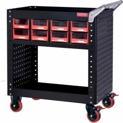 Top 10 ⭐ Shuter® Steel Utility Cart w/Adjustable Shelf, 800 lb. Cap, 33-1/2"L x 22-3/4"W x 34-1/2"H 🤩