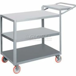 Hot Sale 😉 Little Giant® Order Picking Truck w/3 Shelves, 1200 lb. Capacity, 36"L x 24"W x 39"H, Gray ❤️