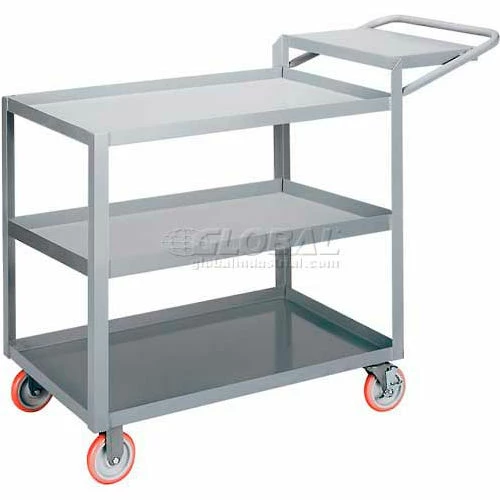 Best Pirce π Little Giant® Order Picking Truck w/3 Tray Shelves, 1200 lb. Cap, 32"L x 18"W x 39"H, Gray π