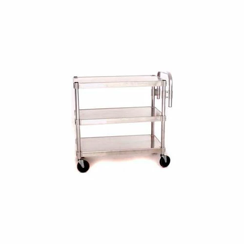 Hot Sale β Prairie View Aluminum Utility Cart w/3 Shelves, 400 lb. Capacity, 24"L x 20"W x 36"H β¨