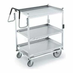 Top 10 🎉 Vollrath® Stainless Steel Standard Cart w/3 Shelves, 650 lb. Capacity, 20"L x 20"W x 44-1/2"H 😍
